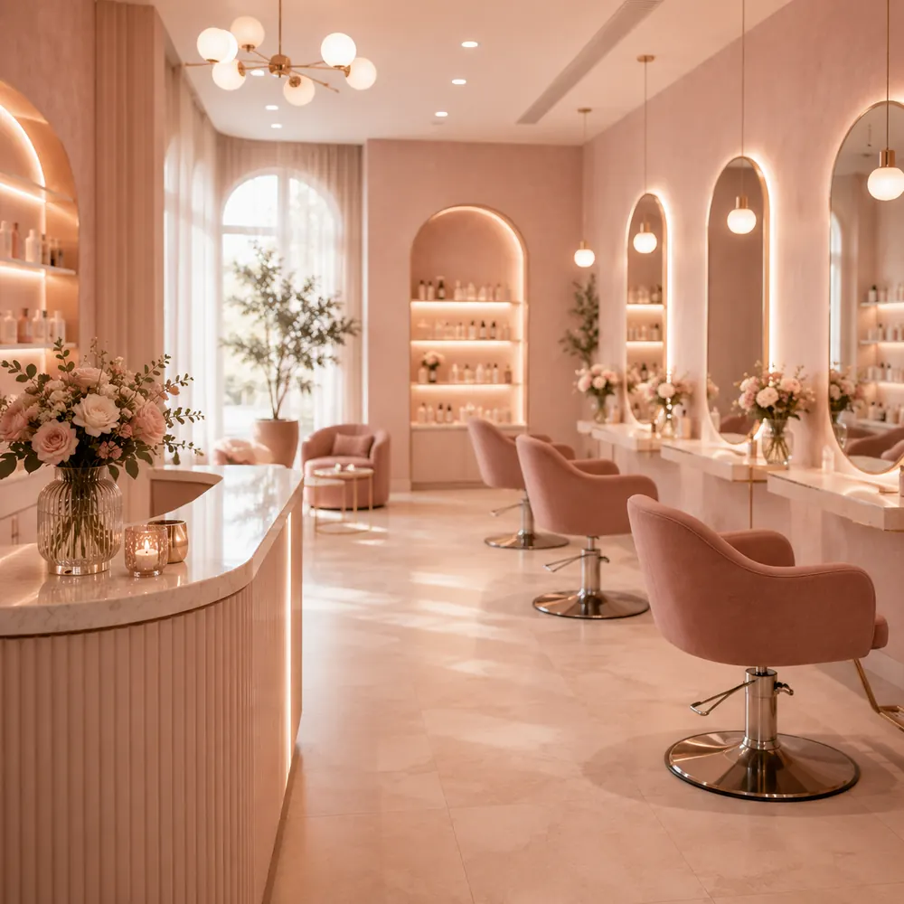 Salon interiors