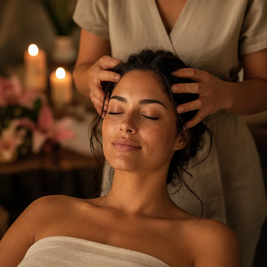 Indian head massage